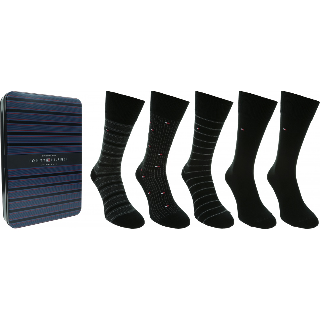 Zestaw Skarpetki TOMMY HILFIGER 100000847 003 (5-PAK)