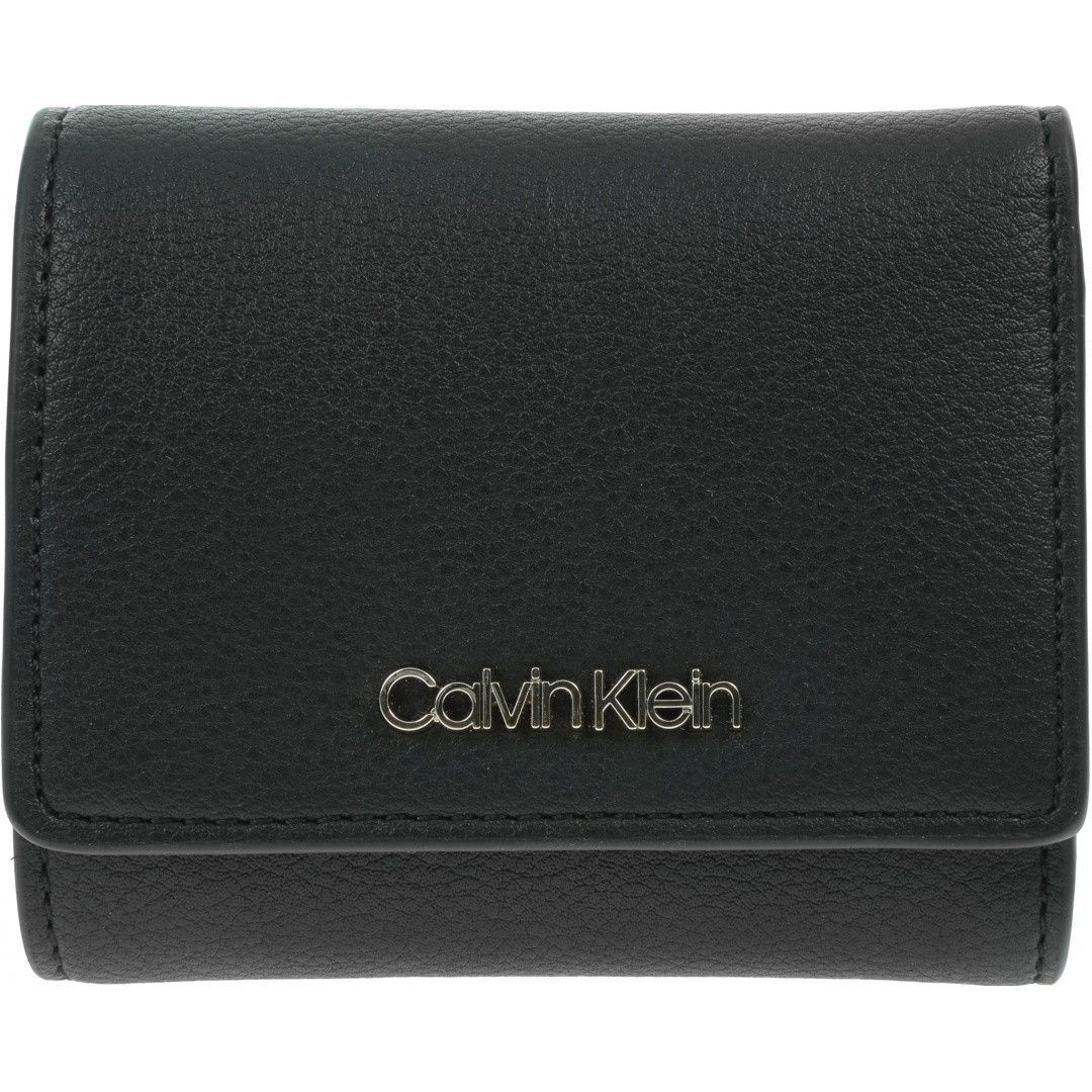 Portfel Damski CALVIN KLEIN Trifold Wallet K60K607251 BAX