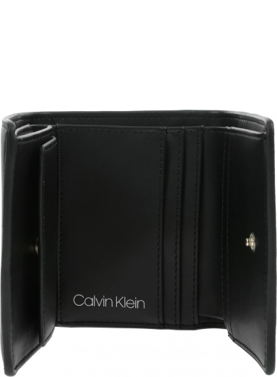 Portfel Damski CALVIN KLEIN Trifold Wallet K60K607251 BAX