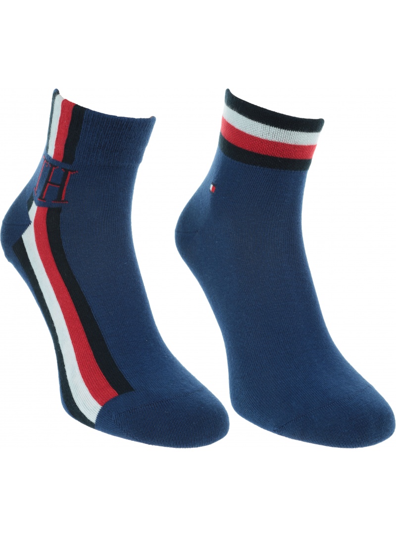 Niebieskie Skarpetki 2 pary TOMMY HILFIGER 320203001 004 (2-PAK) Niebieskie Skarpetki 2 pary TOMMY HILFIGER 320203001 004 (2-PAK)