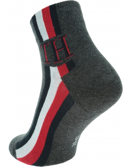 Szare Skarpetki 2 pary TOMMY HILFIGER 320203001 010 (2-PAK)