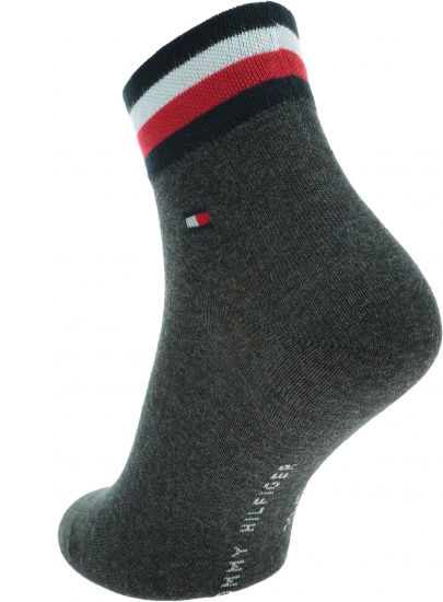 Szare Skarpetki 2 pary TOMMY HILFIGER 320203001 010 (2-PAK)