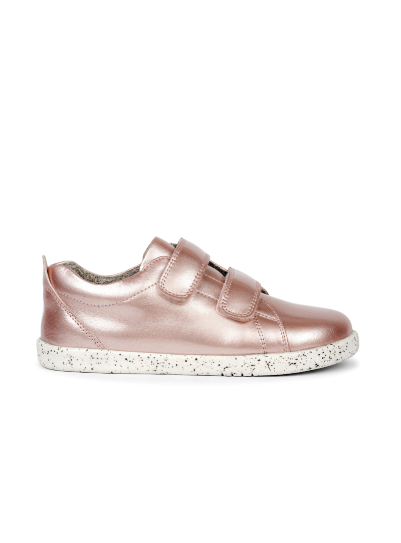 Wodoodporne Różowe Półbuty BOBUX 834910 Grass Court Rose Gold