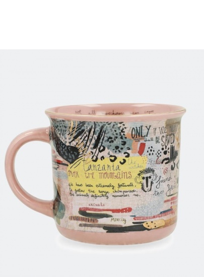Porcelanowy Kubek ANEKKE Jungle AN30710-1T1X1
