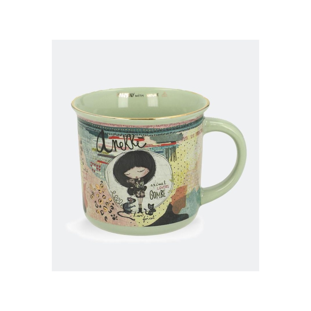 Porcelanowy Kubek ANEKKE Jungle AN30710-T1X1