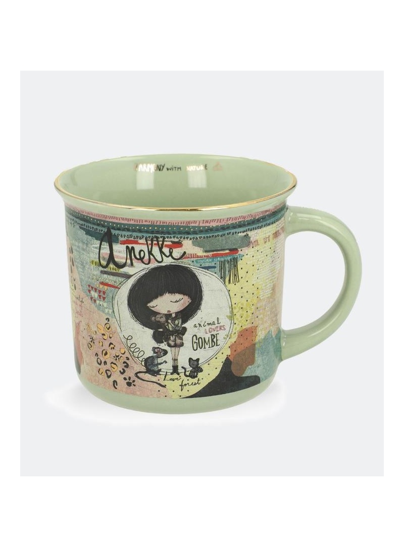 Porcelanowy Kubek ANEKKE Jungle AN30710-T1X1