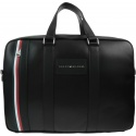 Torba na laptopa TOMMY HILFIGER Th Metropolitan Computer Bag AM0AM06294 BLK