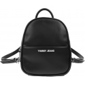 Czarny Plecak TOMMY JEANS Tjw Femme Pu Mini Backpack AW0AW08957 BDS