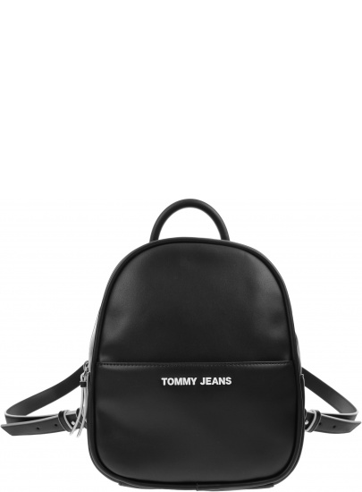 Czarny Plecak TOMMY JEANS Tjw Femme Pu Mini Backpack AW0AW08957 BDS