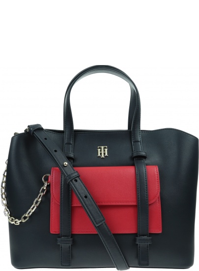 Torebka TOMMY HILFIGER Th Seasonal Satchel AW0AW08820 CJM