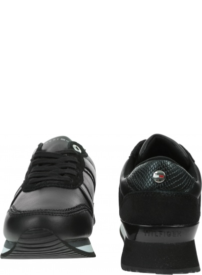 Sneakersy TOMMY HILFIGER Corporate Feminine City Sneaker FW0FW05233 Black