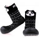Czarne Kapcie Domowe ATTIPAS TWO STYLE BLACK 2
