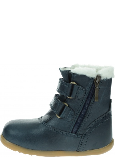 Granatowe Kozaczki BOBUX Aspen Arctic Navy 728006b (Wodoodporny, Wełna