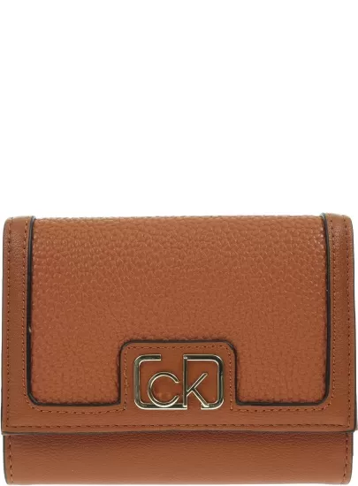 Portfel Damski CALVIN KLEIN Trifold Wallet K60K607171 GC9