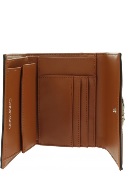 Portfel Damski CALVIN KLEIN Trifold Wallet K60K607171 GC9