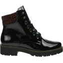 Lakierowane Botki Glany PITILLOS T6424 Negro