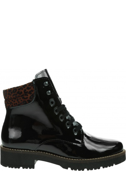 Lakierowane Botki Glany PITILLOS T6424 Negro