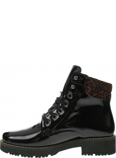 Lakierowane Botki Glany PITILLOS T6424 Negro