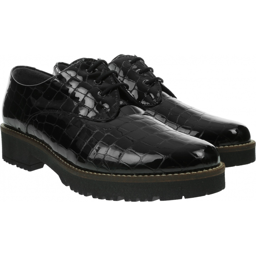 Lakierowane Półbuty PITILLOS T6421 Negro