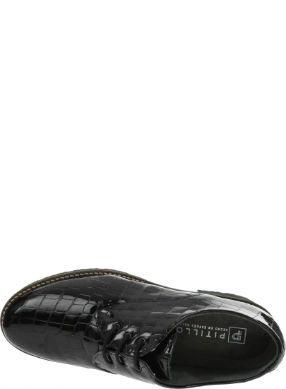 Lakierowane Półbuty PITILLOS T6421 Negro