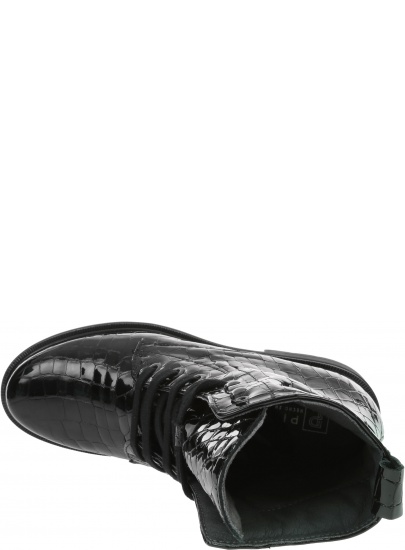 Lakierowane Trapery PITILLOS T6447 Negro
