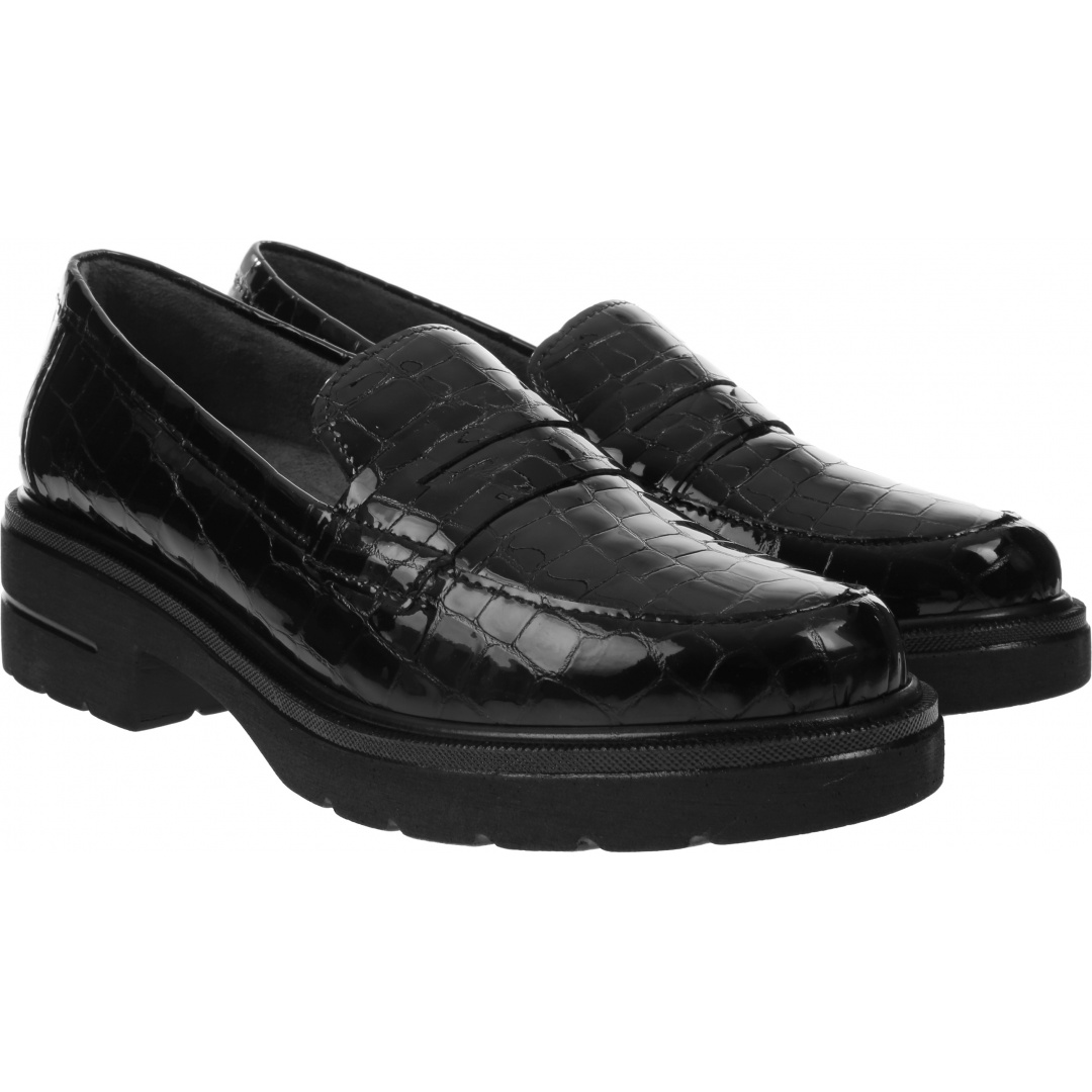 Lakierowane Półbuty PITILLOS T6445 Negro