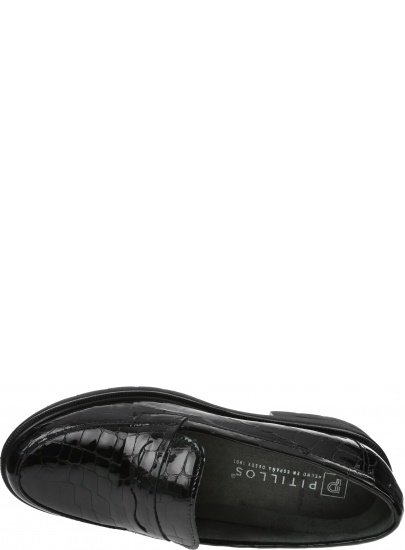 Lakierowane Półbuty PITILLOS T6445 Negro
