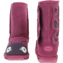Różowe Kozaczki z Motylkiem Buty EMU AUSTRALIA Butterfly Deep Pink K12339