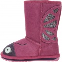 Różowe Kozaczki z Motylkiem Buty EMU AUSTRALIA Butterfly Deep Pink K12339