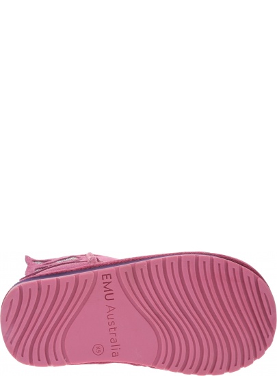 Różowe Kozaczki z Motylkiem Buty EMU AUSTRALIA Butterfly Deep Pink K12339
