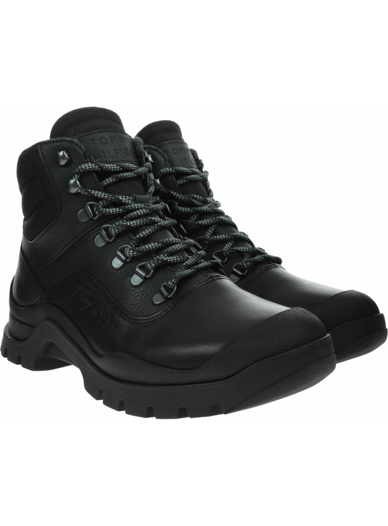 Trapery Buty Trekkingowe TOMMY HILFIGER Corporate Outdoor Boot FM0FM03057