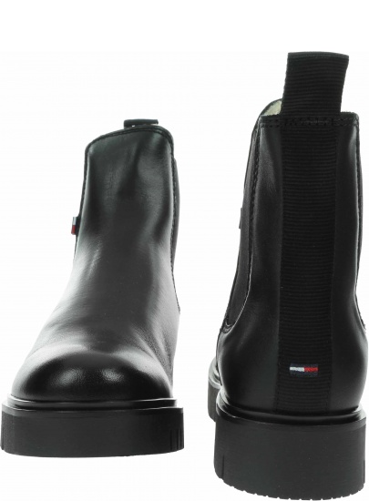 Ocieplane Sztyblety TOMMY JEANS Warm Lined Chelsea Boot EN0EN01166 BDS