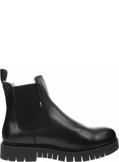 Ocieplane Sztyblety TOMMY JEANS Warm Lined Chelsea Boot EN0EN01166 BDS