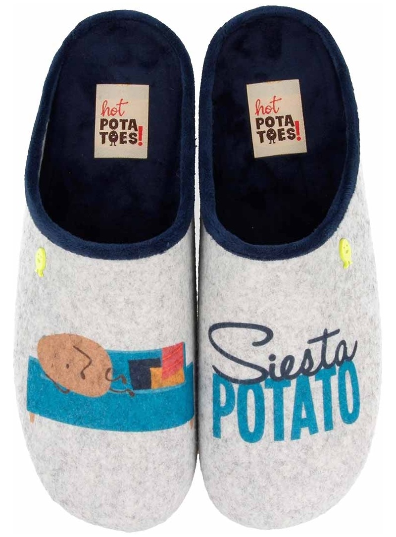 Kapcie z Ziemniakiem Siesta HOT POTATOES By Gioseppo 61055 Grey Kapcie z Ziemniakiem Siesta HOT POTATOES By Gioseppo 61055 Grey