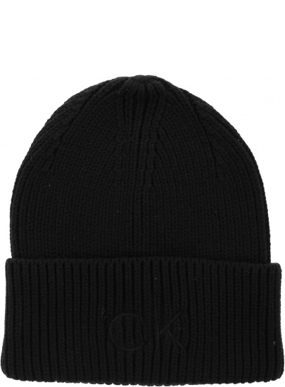 Czapka CALVIN KLEIN Beanie K60K607285 Black BAX