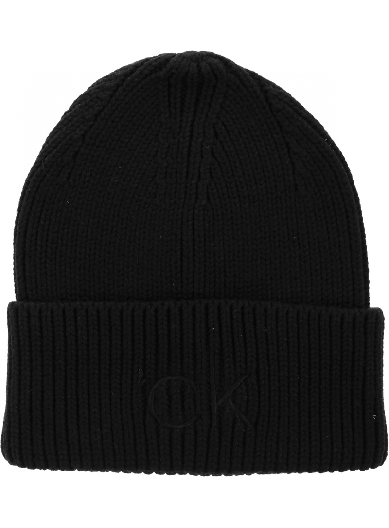 Czapka CALVIN KLEIN Beanie K60K607285 Black BAX
