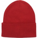 Czerwona Czapka TOMMY HILFIGER Essential Knit Beanie AW0AW08885 XMP