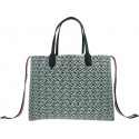 Torebka TOMMY HILFIGER Iconic Tommy Tote Monogram AW0AW08624 0F4 5