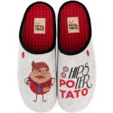 Kapcie z Ziemniakiem Hipster HOT POTATOES By Gioseppo 61062 Grey 1