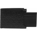 Portfel Męski CALVIN KLEIN Bifold 5Cc 2In 1 Mono K50K506123 BAX 2