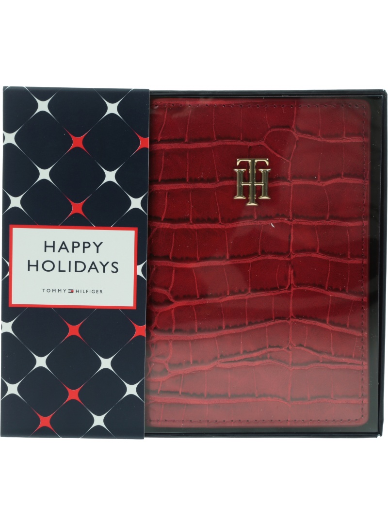 Etui na Paszport TOMMY HILFIGER Giftpack Passport Holder AW0AW08888 XAF